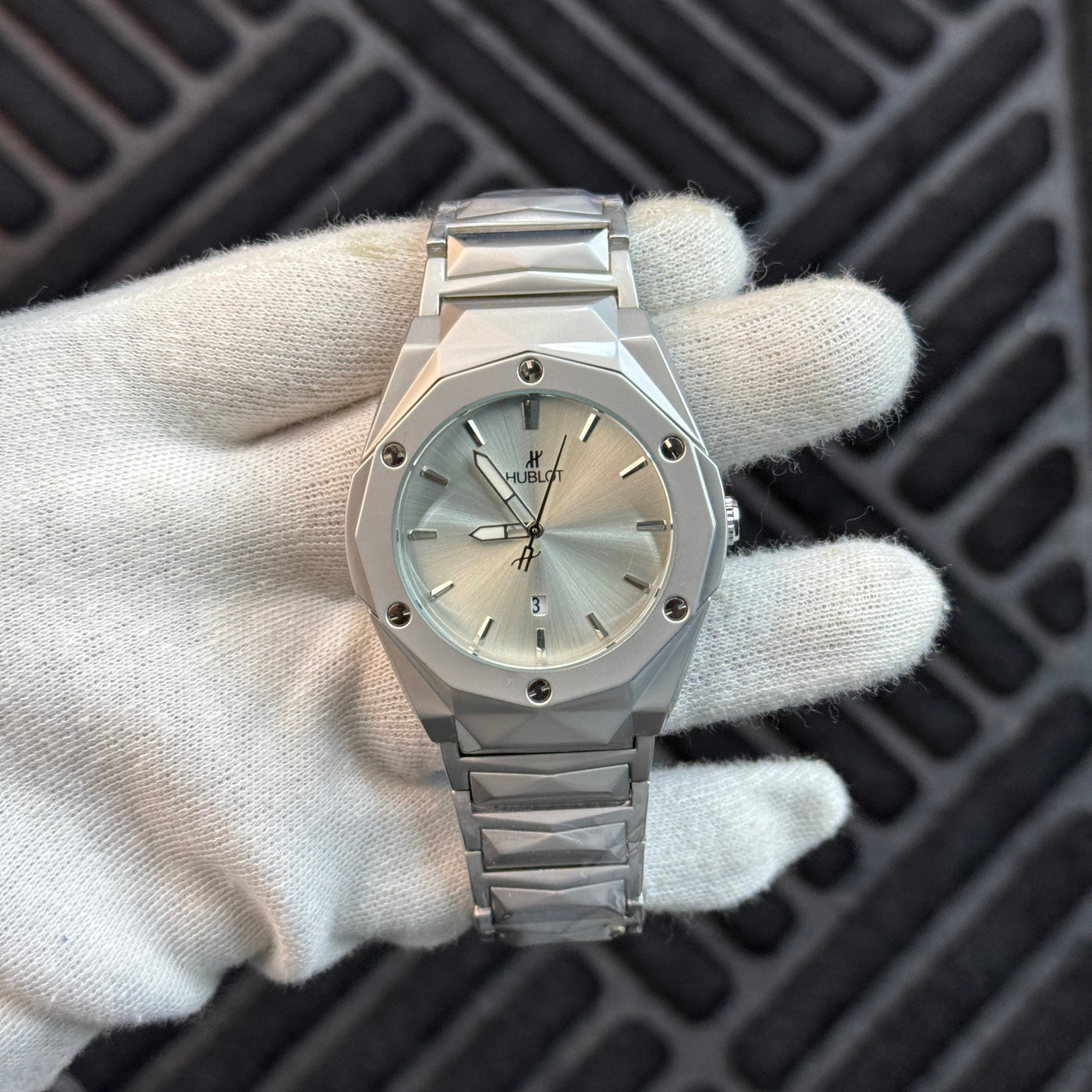 Hublot Classic Fusion Silver with Silver Dial