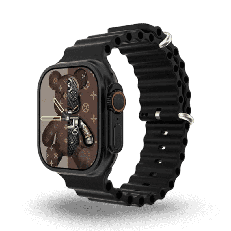 ULTRA 7in1 Straps Smart Watch Straps 2.1 Inch HD Screen With 7 Different Straps Bluetooth Calling Smart Watch