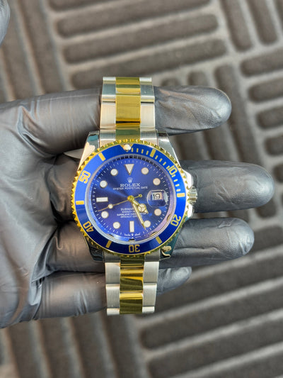 Rolex Submariner Date TwoTone Blue