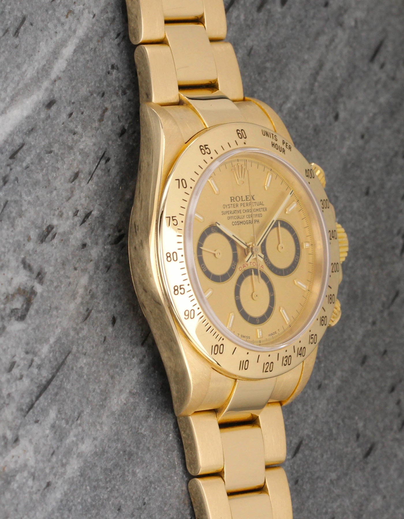 Rolex Daytona 16528 Zenith “6” champagne dial