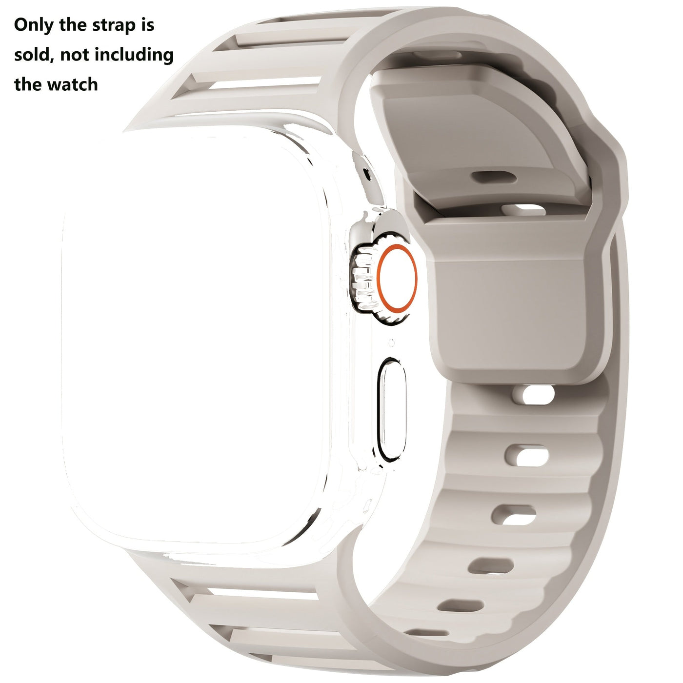 Breathable Silicone Sports Strap for Apple Watch