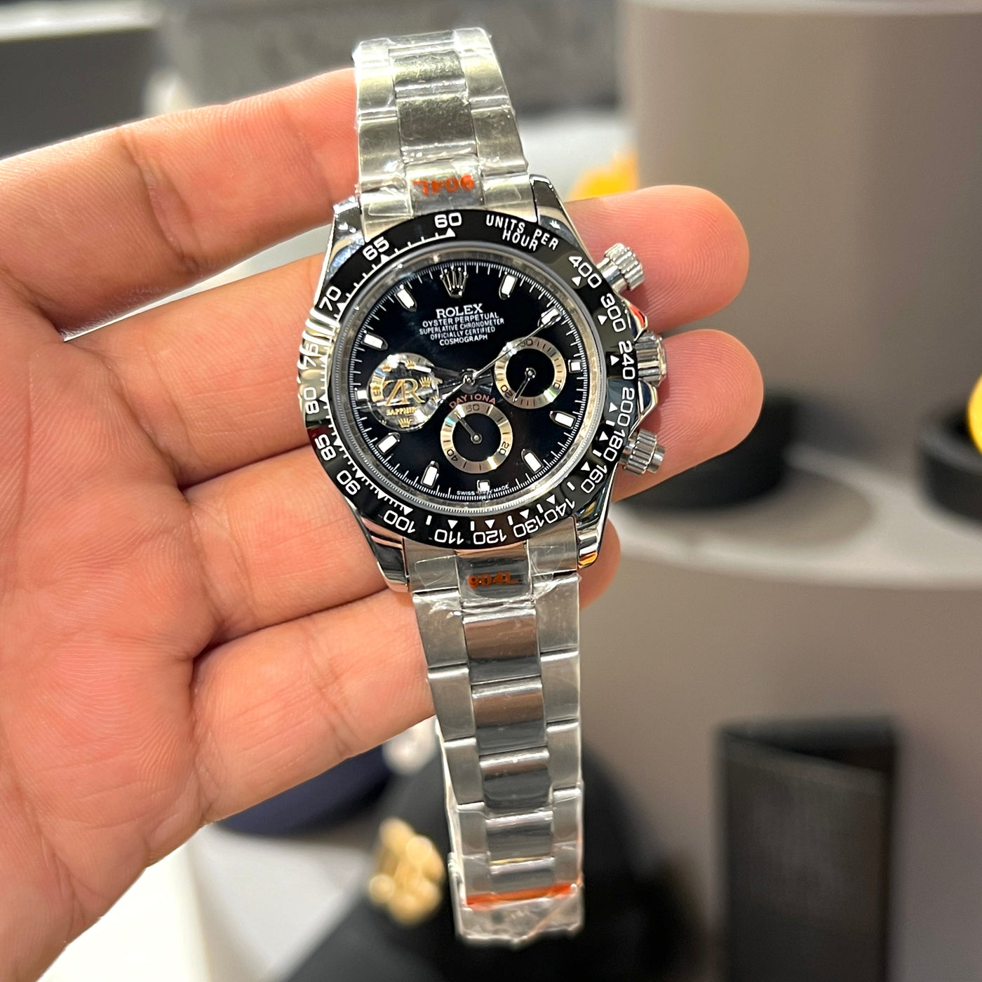 ROLX MASTER PLUS WATCH TWO TONE AUTOMATIC