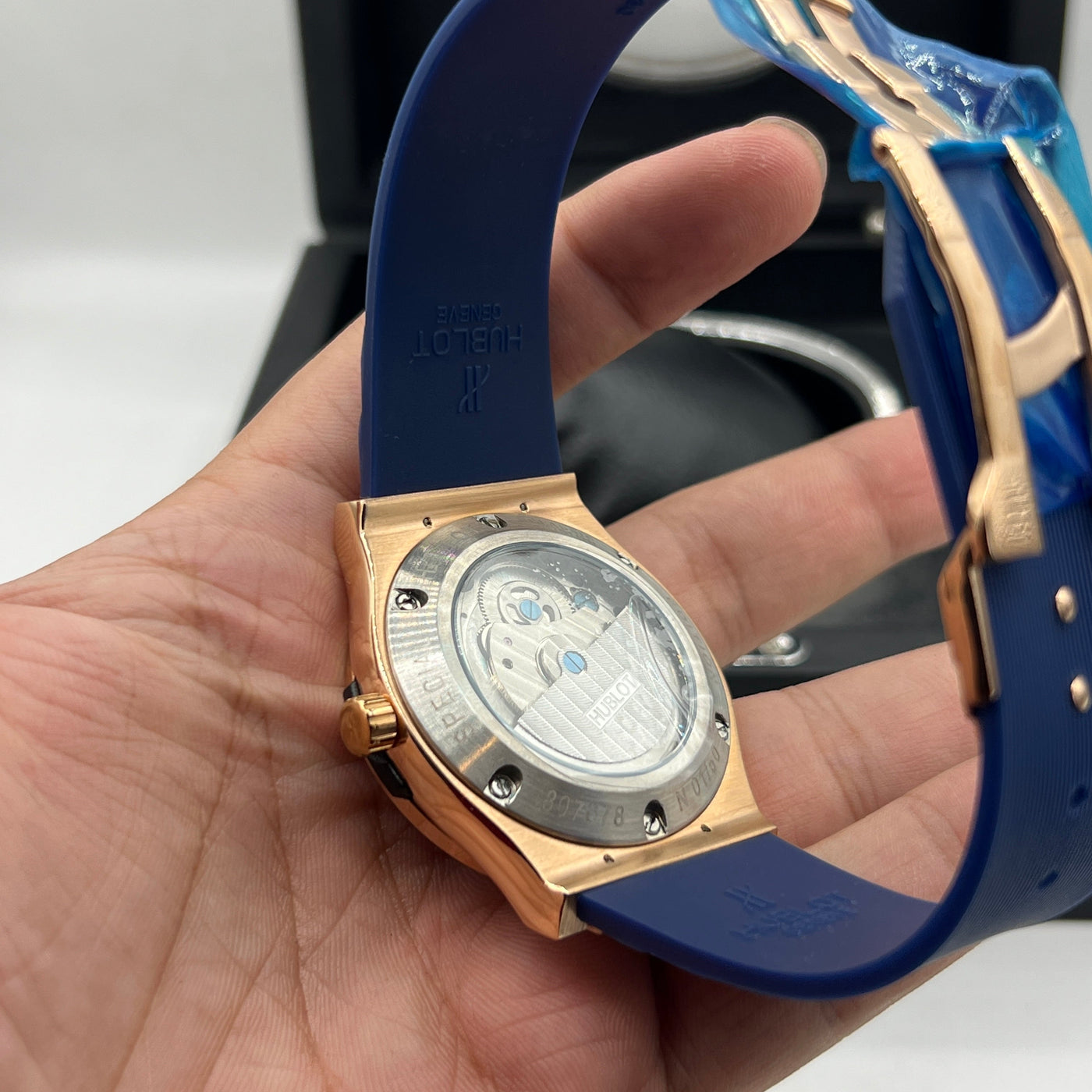 HUB MASTER PLUS PREMIUM AUTOMATIC WATCH WITH BOX