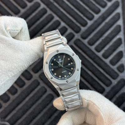 Hublot Classic Fusion Silver with Black Dial