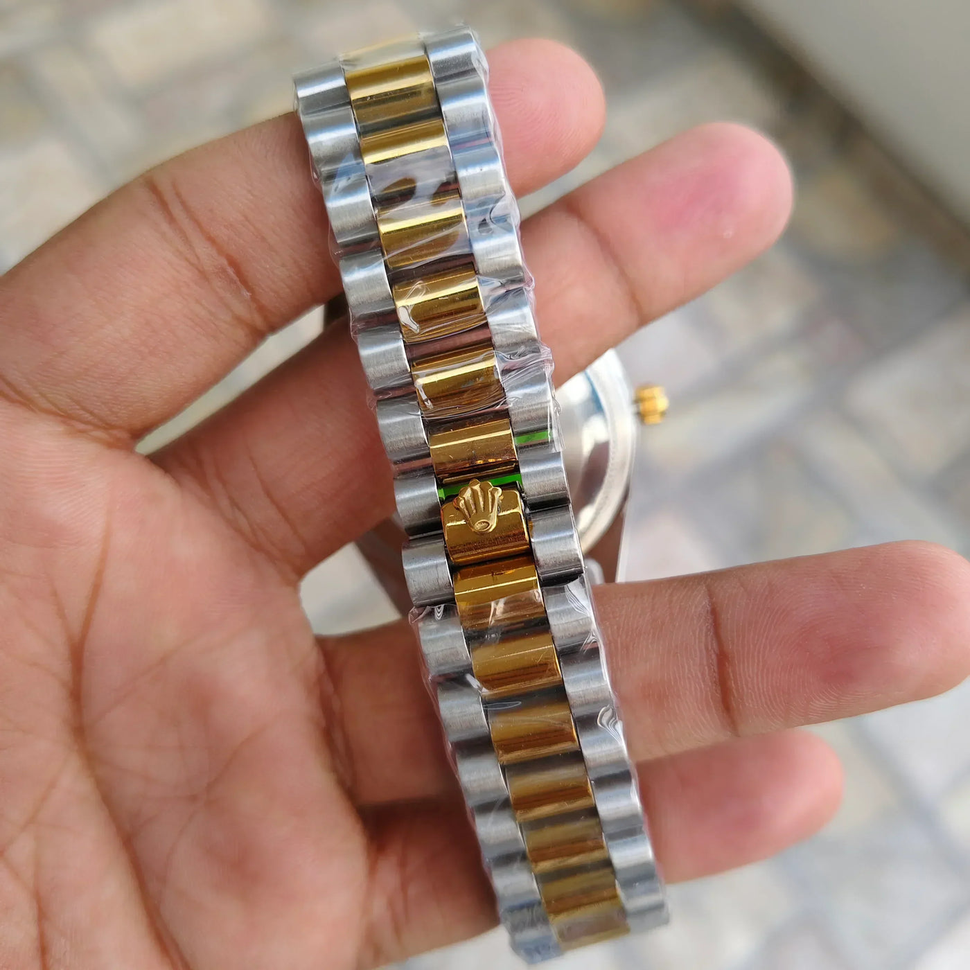 Rolex Date Just Watch (Two Tone Gold)