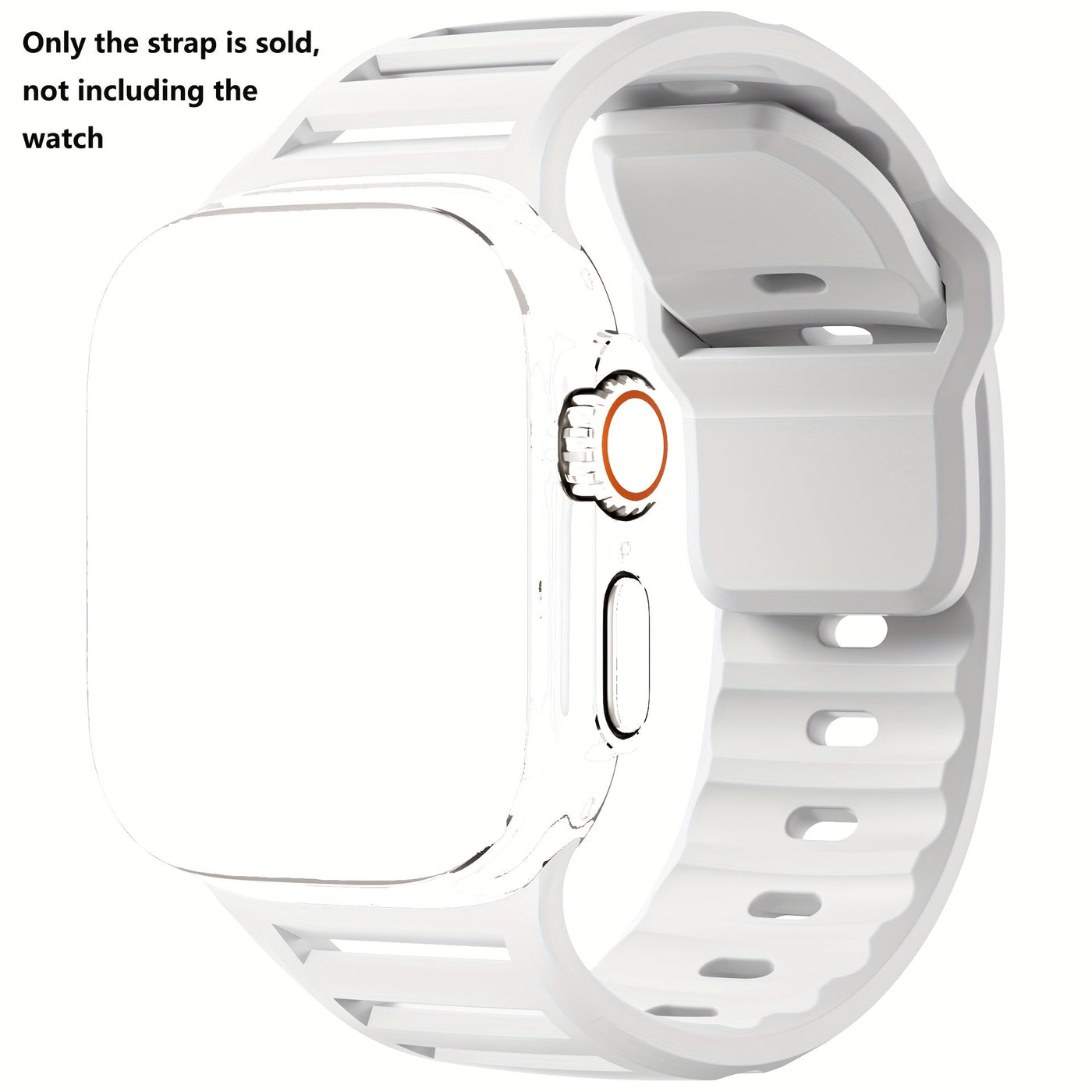 Breathable Silicone Sports Strap for Apple Watch