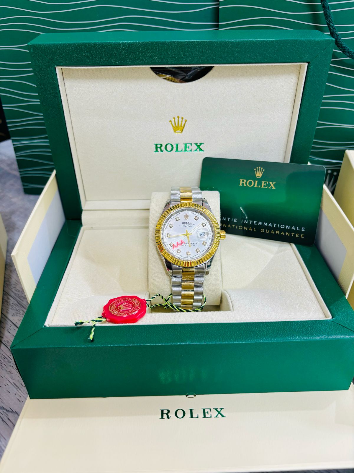 ROLEXWATCH  WITH ORIGINAL BOX
