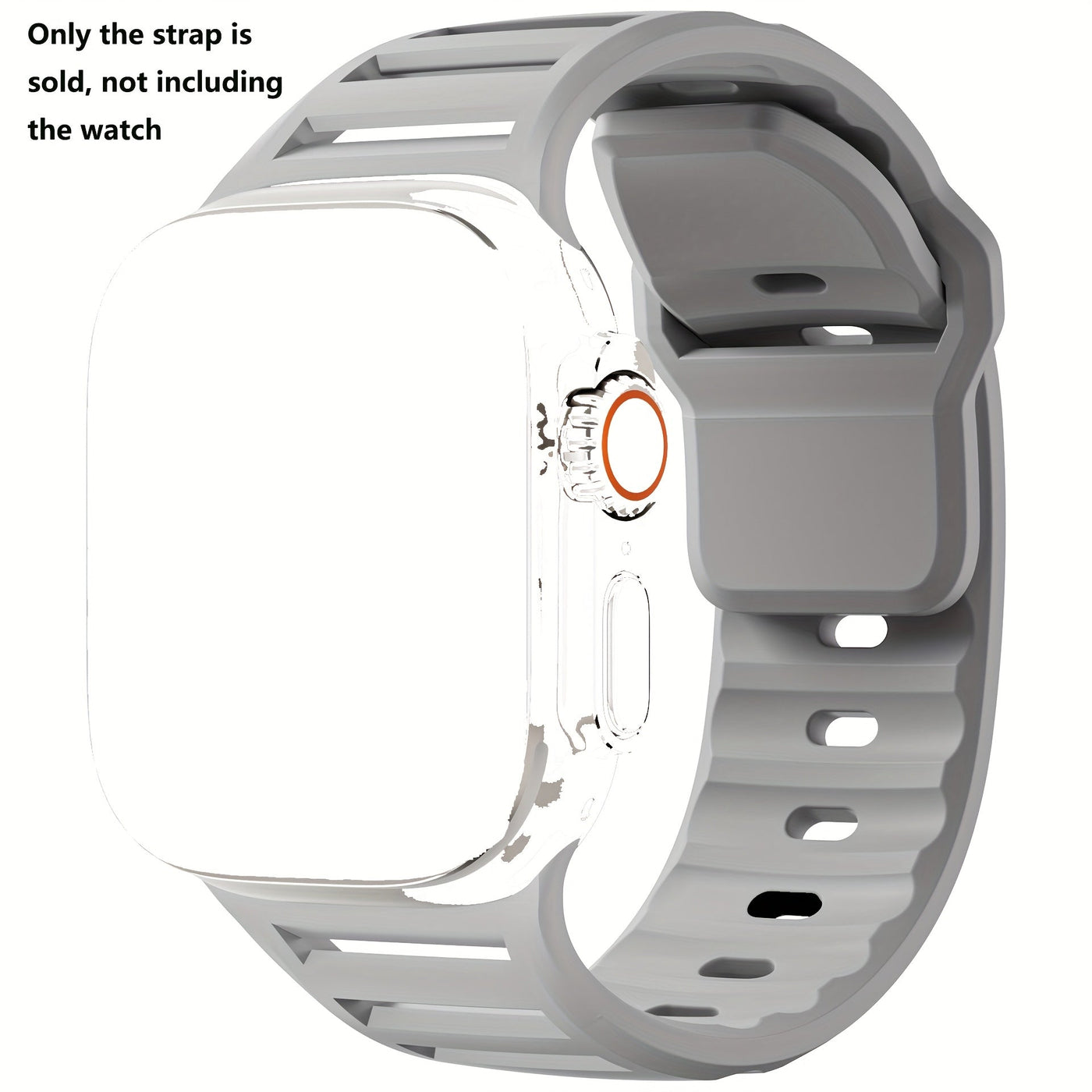 Breathable Silicone Sports Strap for Apple Watch