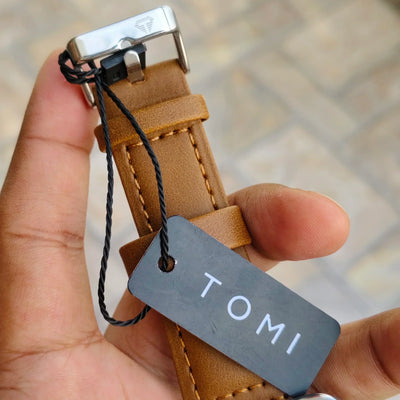 TOMI T-093 Men's Wrist Watch Square Dial