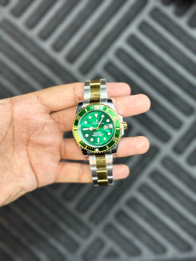 Rolex Submariner Date two tone Green