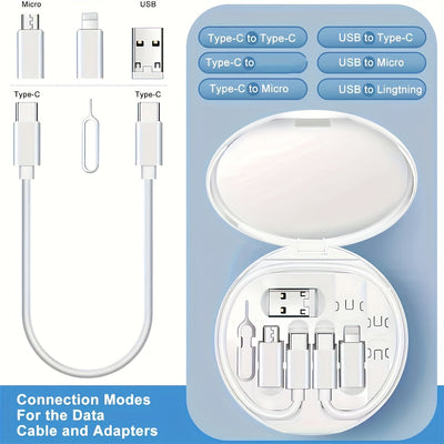 SAN.COMO 4-in-1 USB Charging Adapter Kit