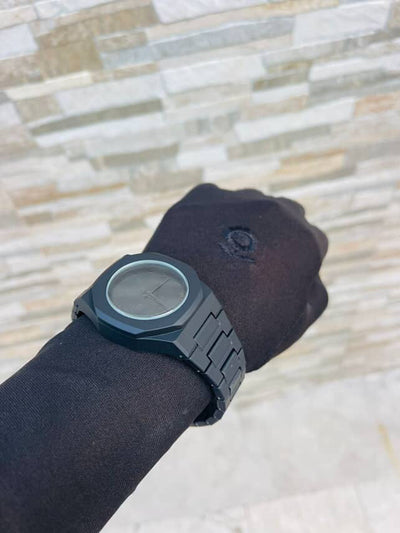 ARABIC BLACK AURA WATCH WITH SIMPLE BOX GIFT🎁