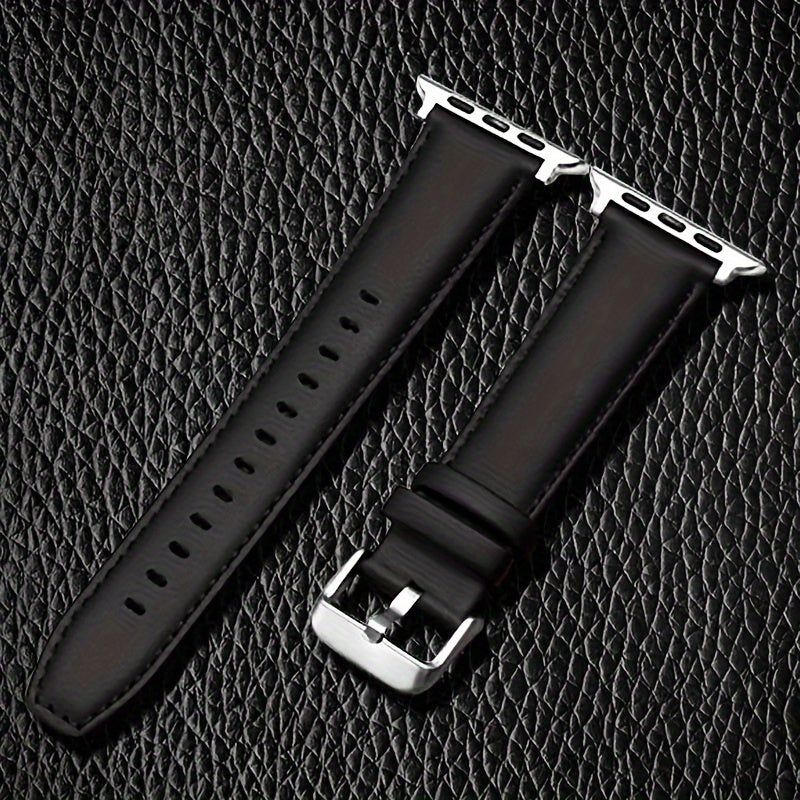 Leather Watch Band Compatible with Apple Watch