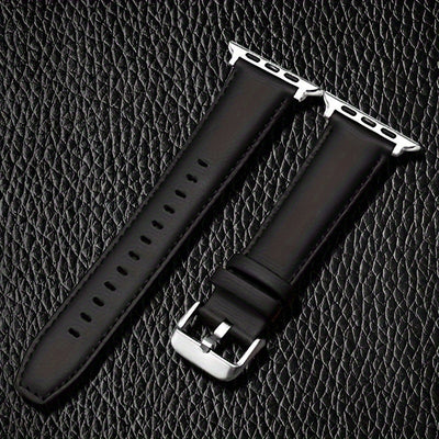 Leather Watch Band Compatible with Apple Watch