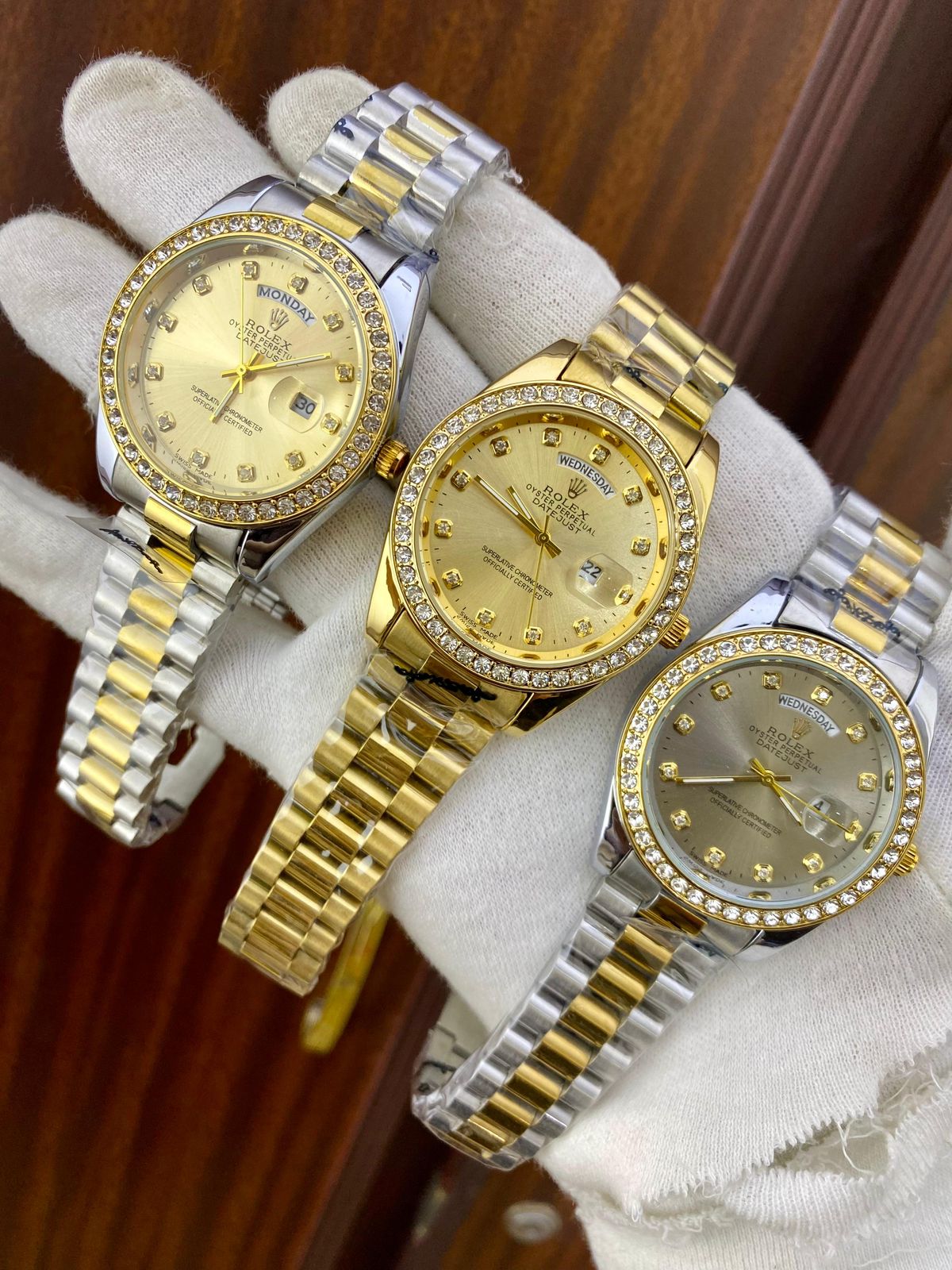Rolex stone watch