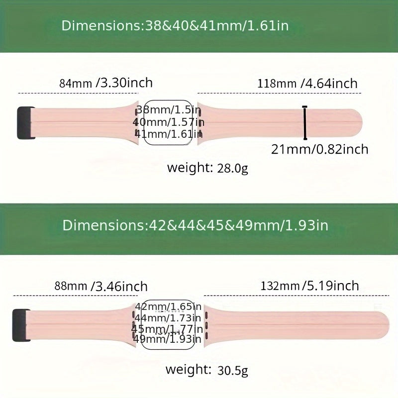 Magnetic Silicone Band for Apple Watch