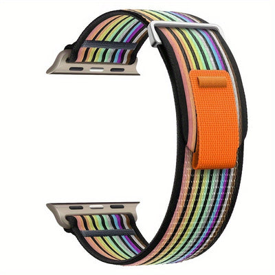 Adjustable Nylon Trail Loop Strap for Apple Watch -