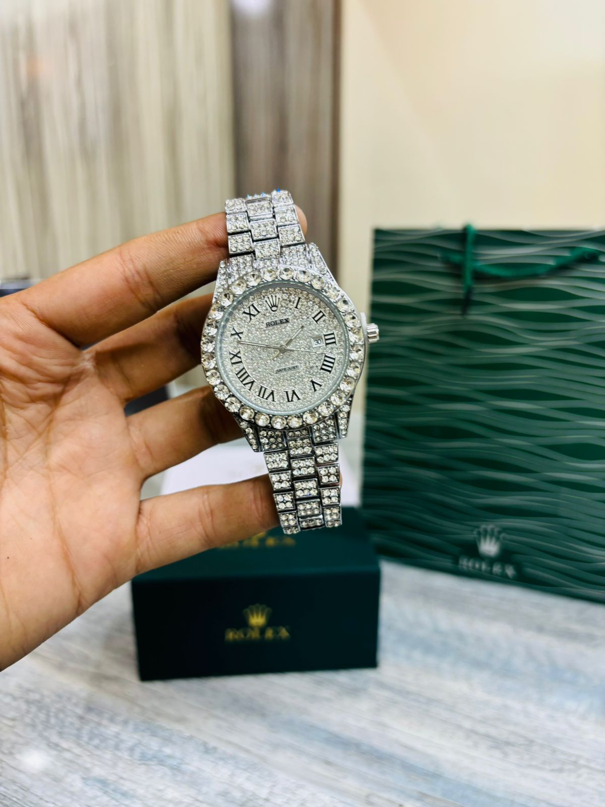 ROLEX STONE WATCH