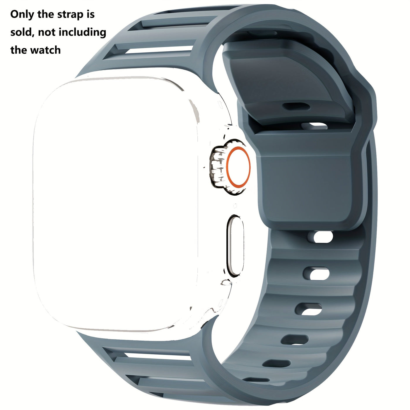 Breathable Silicone Sports Strap for Apple Watch