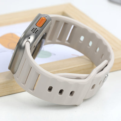 Breathable Silicone Sports Strap for Apple Watch