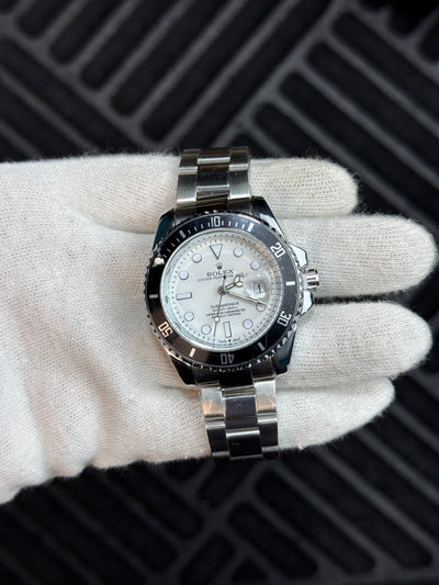 Rolex Submariner Date Silver White