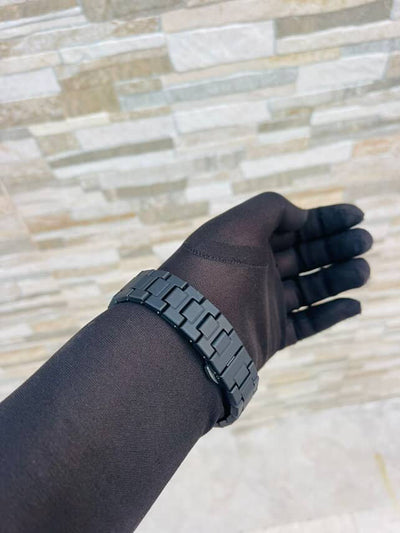 ARABIC BLACK AURA WATCH WITH SIMPLE BOX GIFT🎁