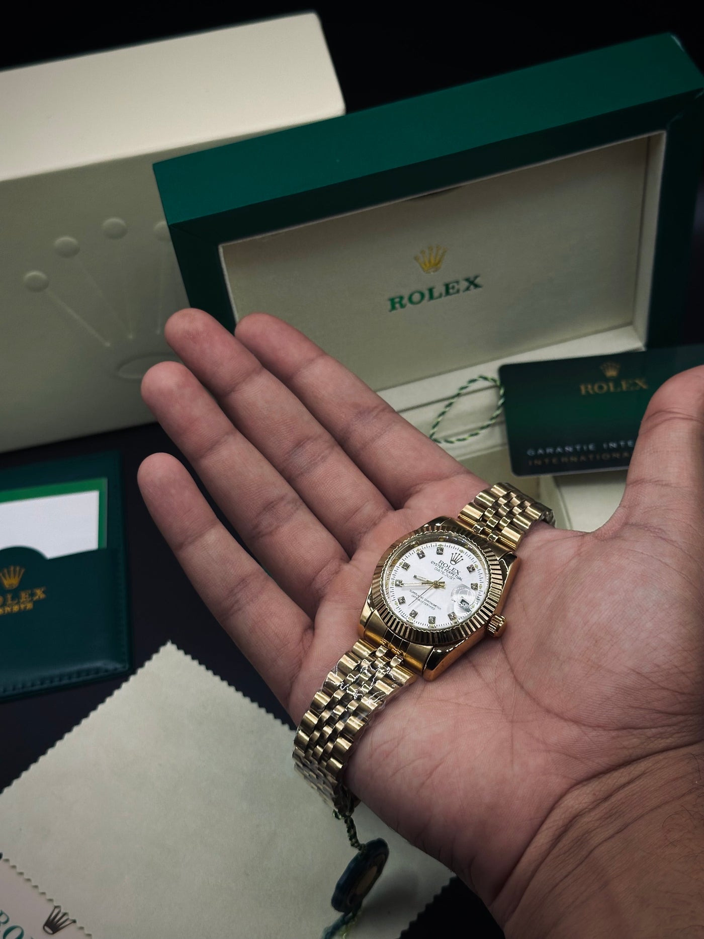 Rolex female date-just