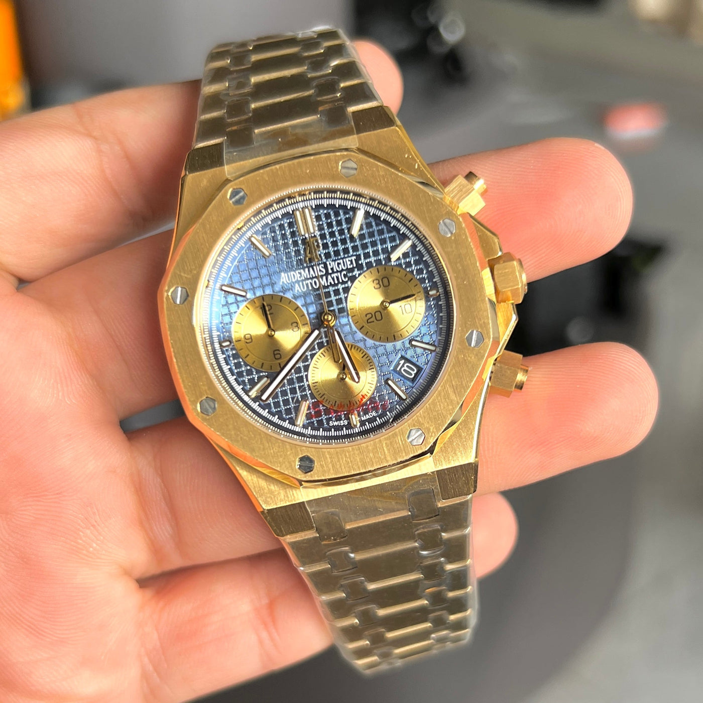 ROLX MASTER PLUS WATCH TWO TONE AUTOMATIC