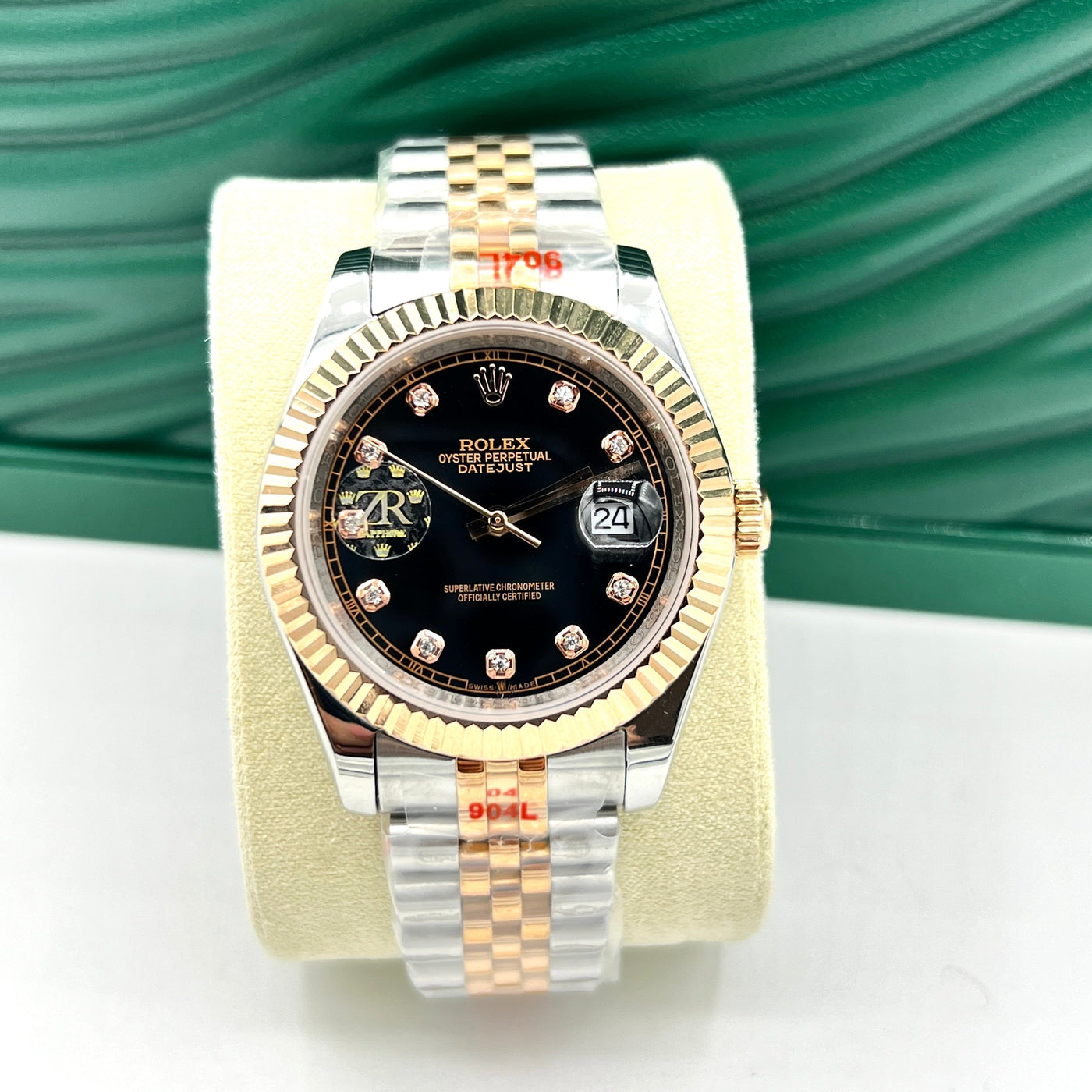 ROLX MASTER PLUS WATCH TWO TONE AUTOMATIC