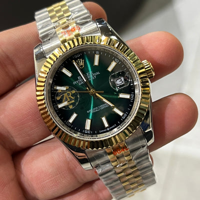 ROLX MASTER PLUS WATCH TWO TONE AUTOMATIC