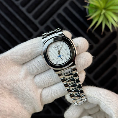 Patek Philippe – Nautilus - Moon Phases - White