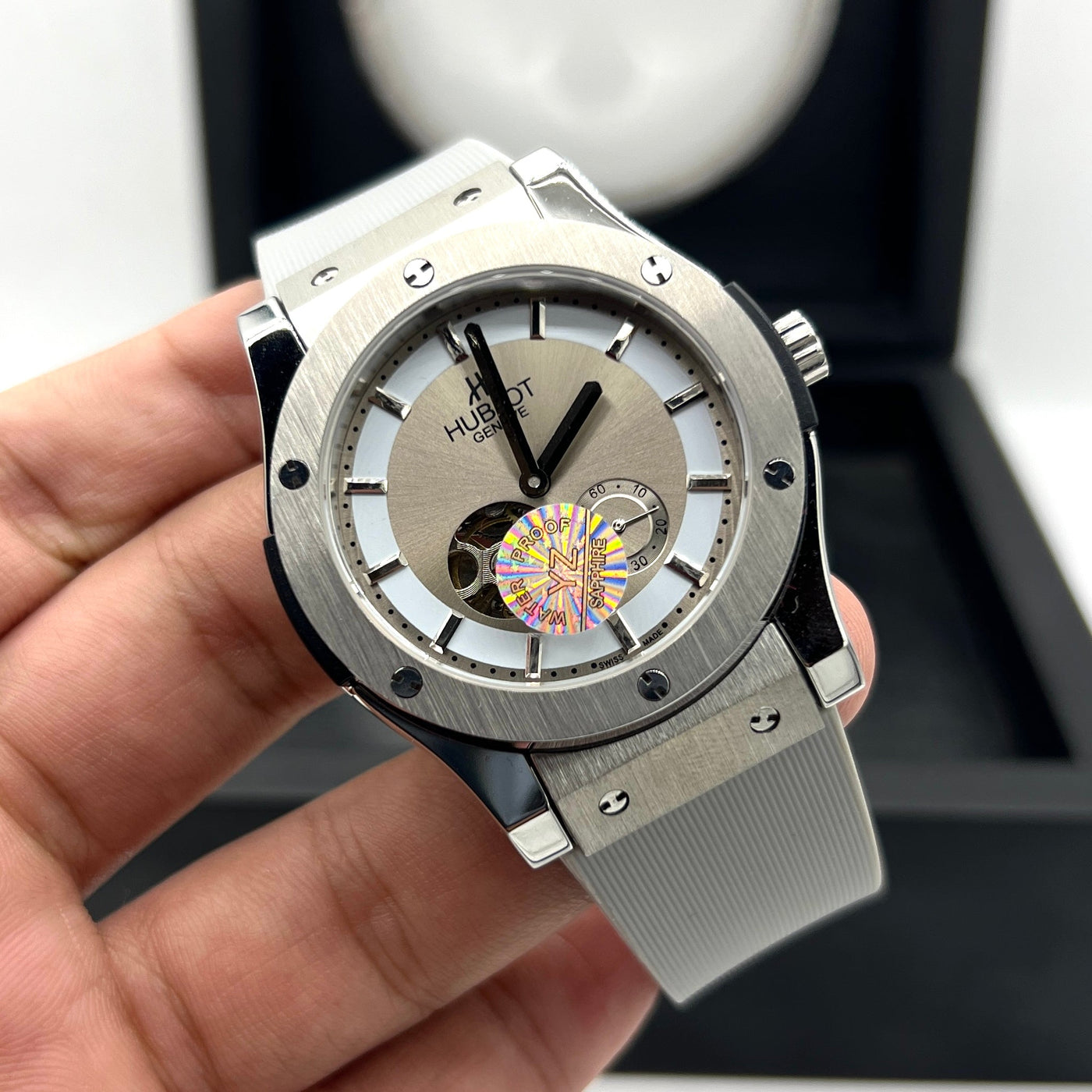 HUB MASTER PLUS PREMIUM AUTOMATIC WATCH WITH BOX