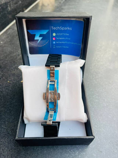 ARABIC BLACK AURA WATCH WITH SIMPLE BOX GIFT🎁