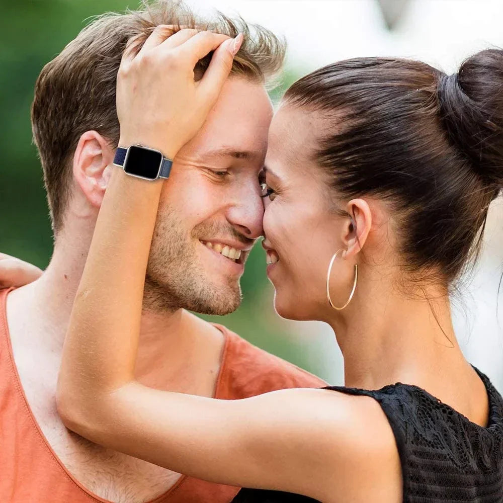 Nylon loop Correa For Apple Watch Band