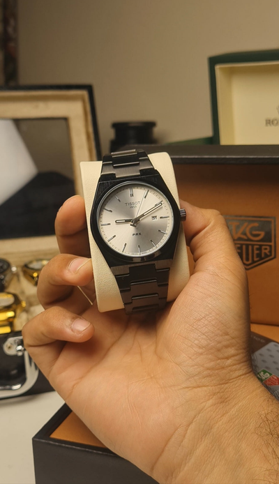 Tissot Prx (1853) - Limited Black Edition - Luxury Stainless Steel Watch