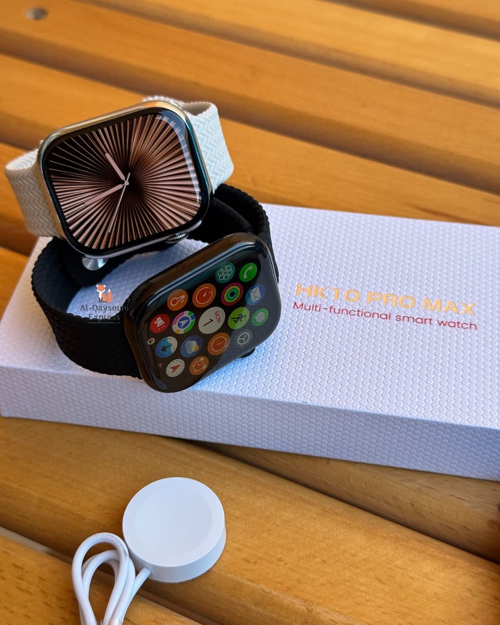 HK10 Pro Max Super Amoled Smartwatch (Silver)