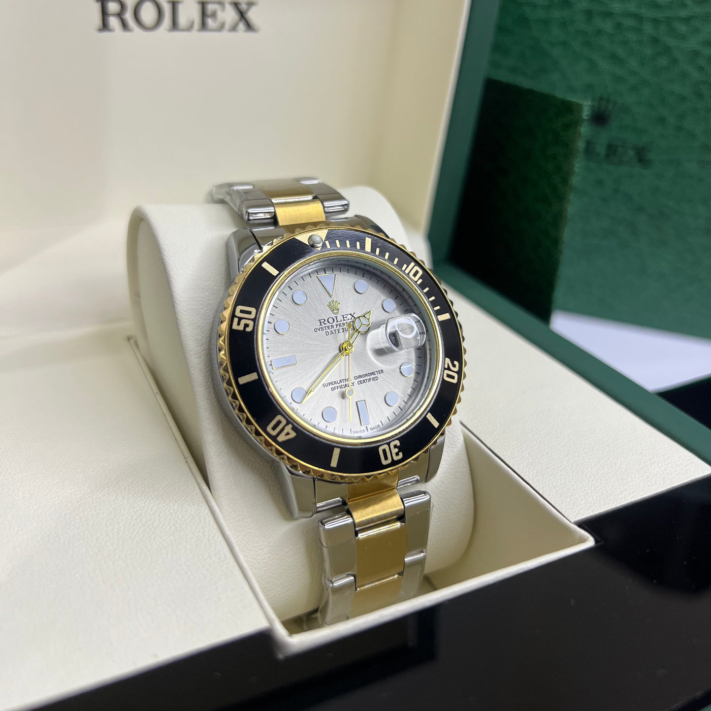 Rolex Submariner Two Tone Gray