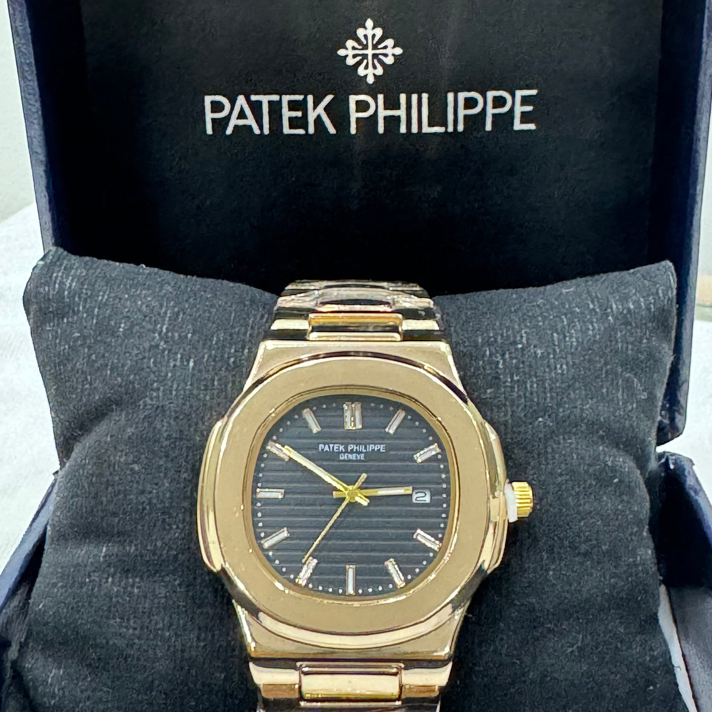Patek Philippe Date Just - Golden Black