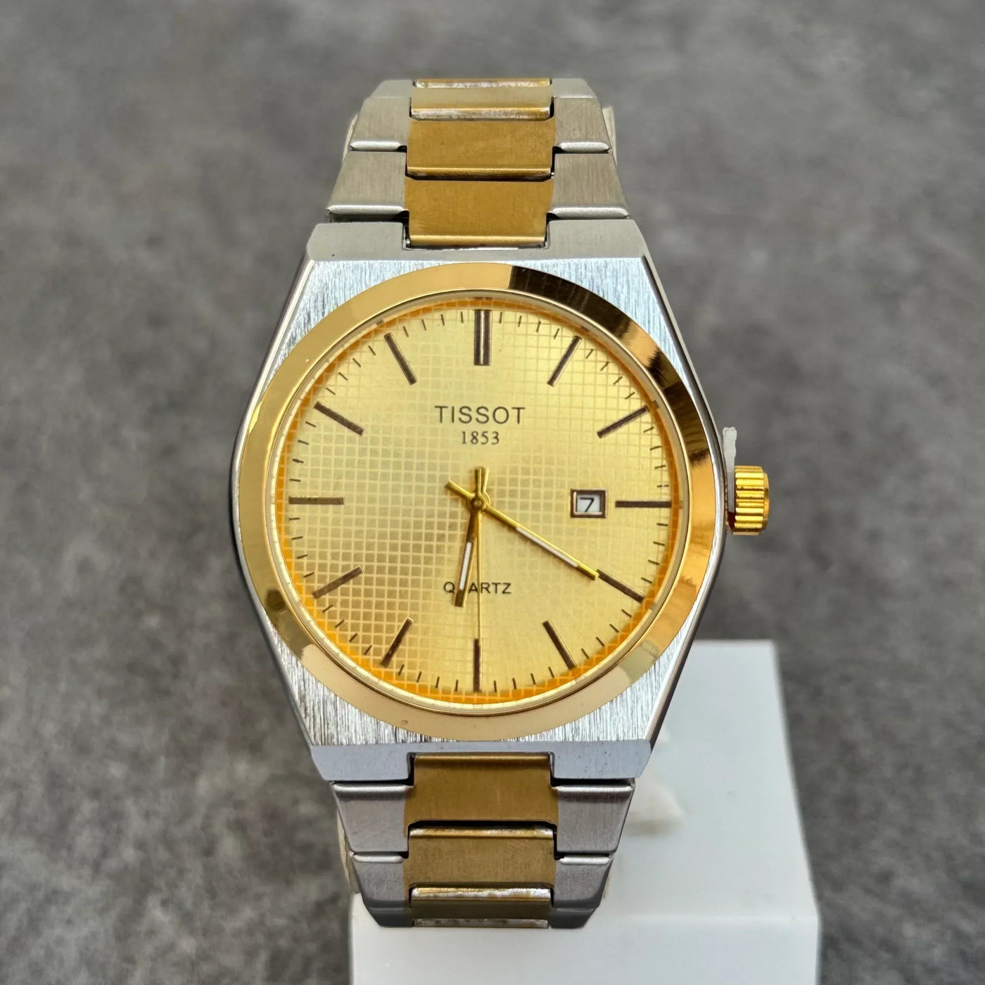 Tissot PRX Two Tone Watch - Gold
