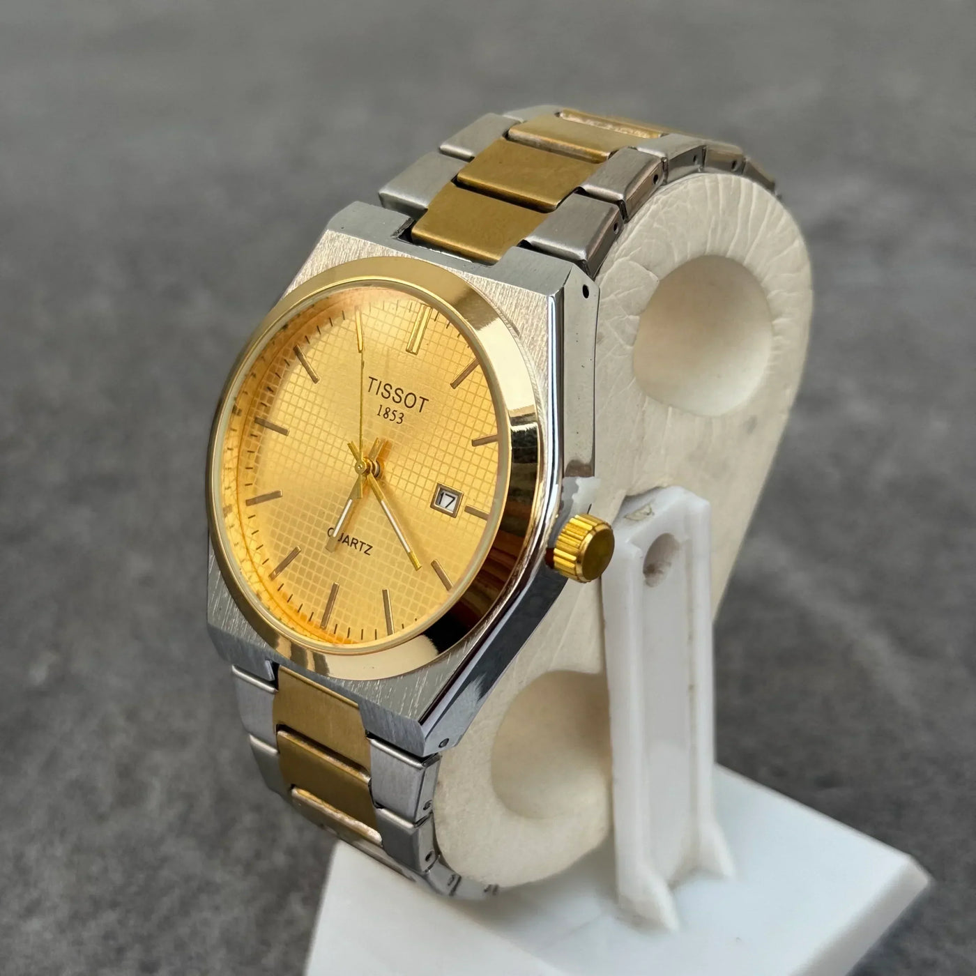 Tissot PRX Two Tone Watch - Gold