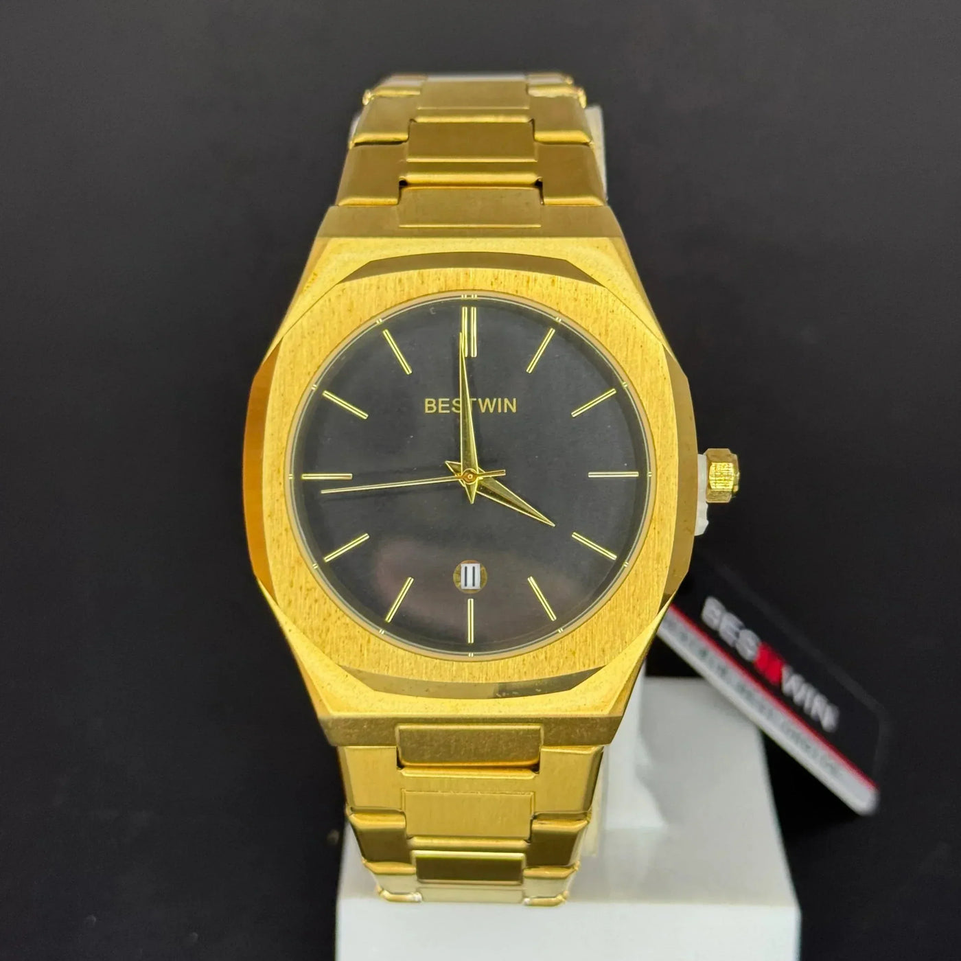 Bestwin Watch- Golden Black