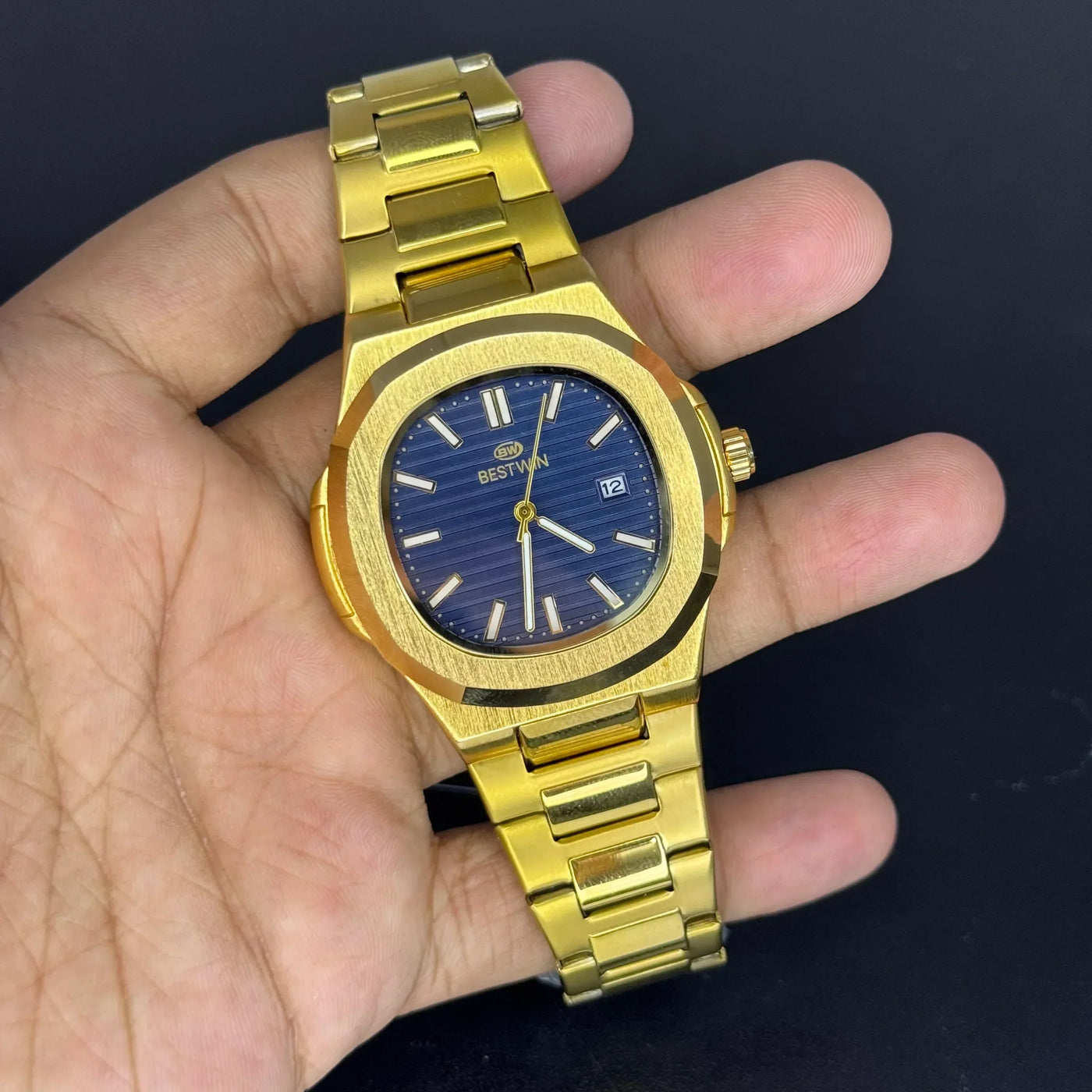 Bestwin Watch 137 - Golden Blue