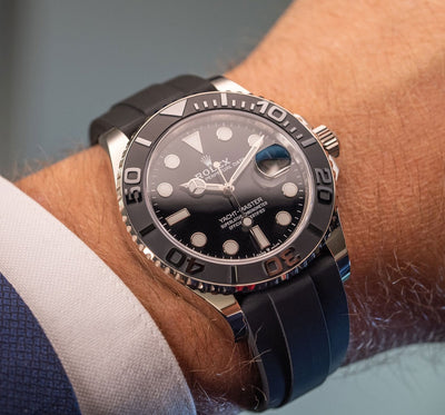 Rolex Yacht Master Automatic Movement | Silver Men Watch