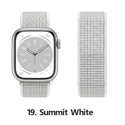 Nylon loop Correa For Apple Watch Band