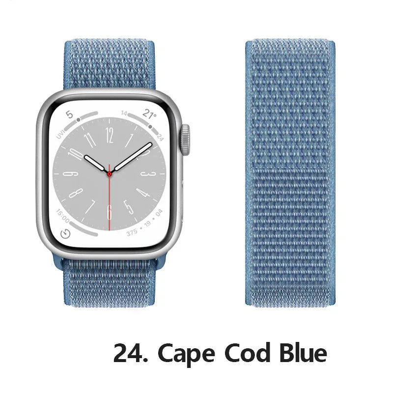 Nylon loop Correa For Apple Watch Band