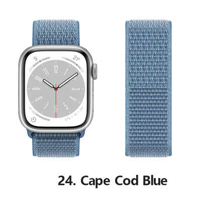 Nylon loop Correa For Apple Watch Band