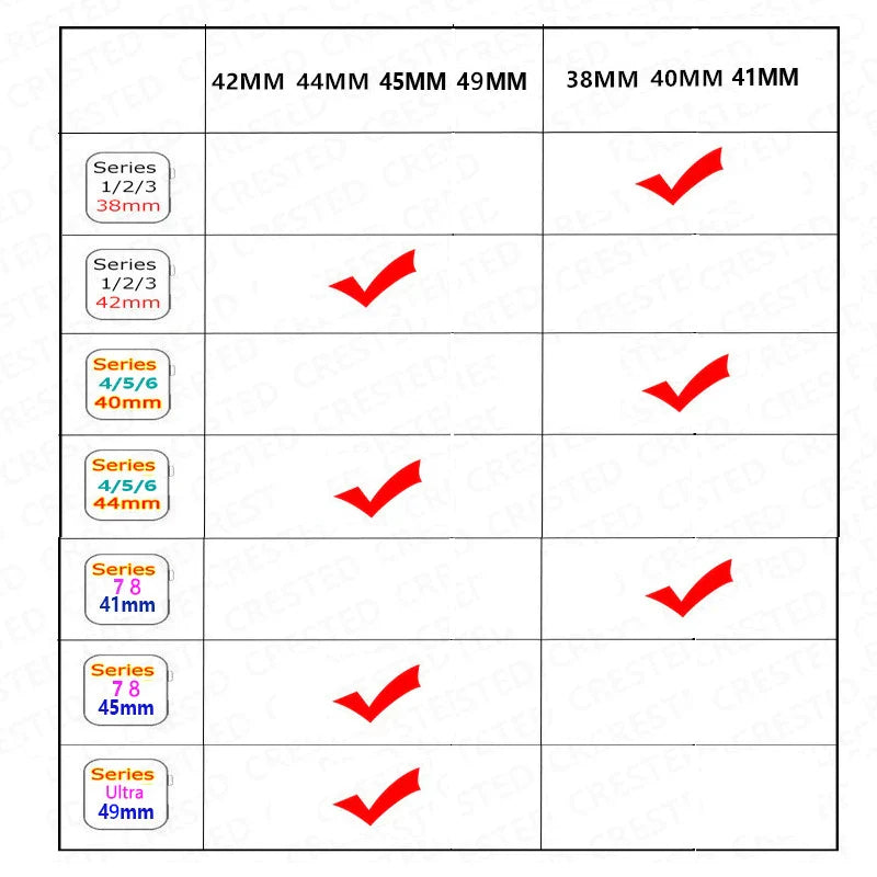 Oceaanband voor Apple Watch Band