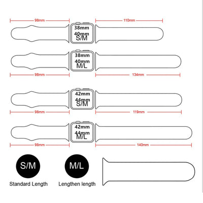 Silicone Strap For Apple Watch Band