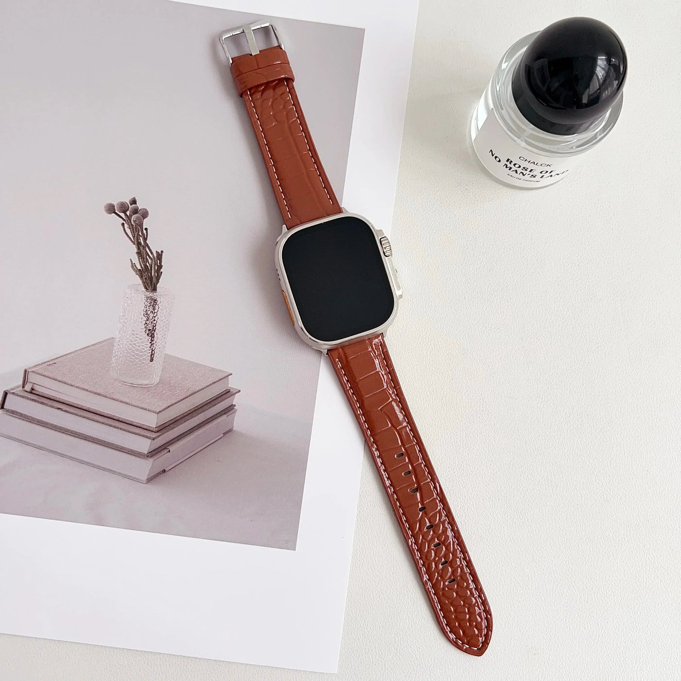 Leather Watch Band for Apple Watch Strap