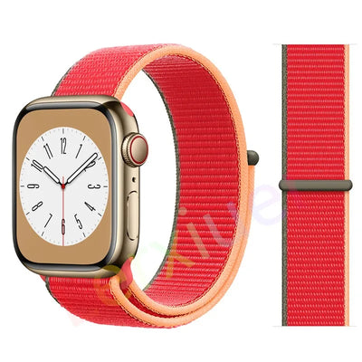 Slim leather strap for Apple Watch band